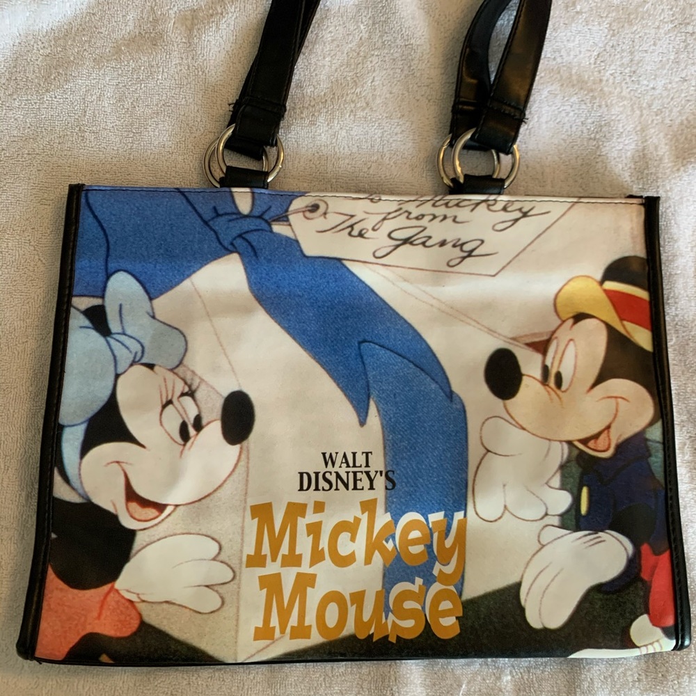 Disney NWOT Mickey & Minnie Mouse Tote Bag